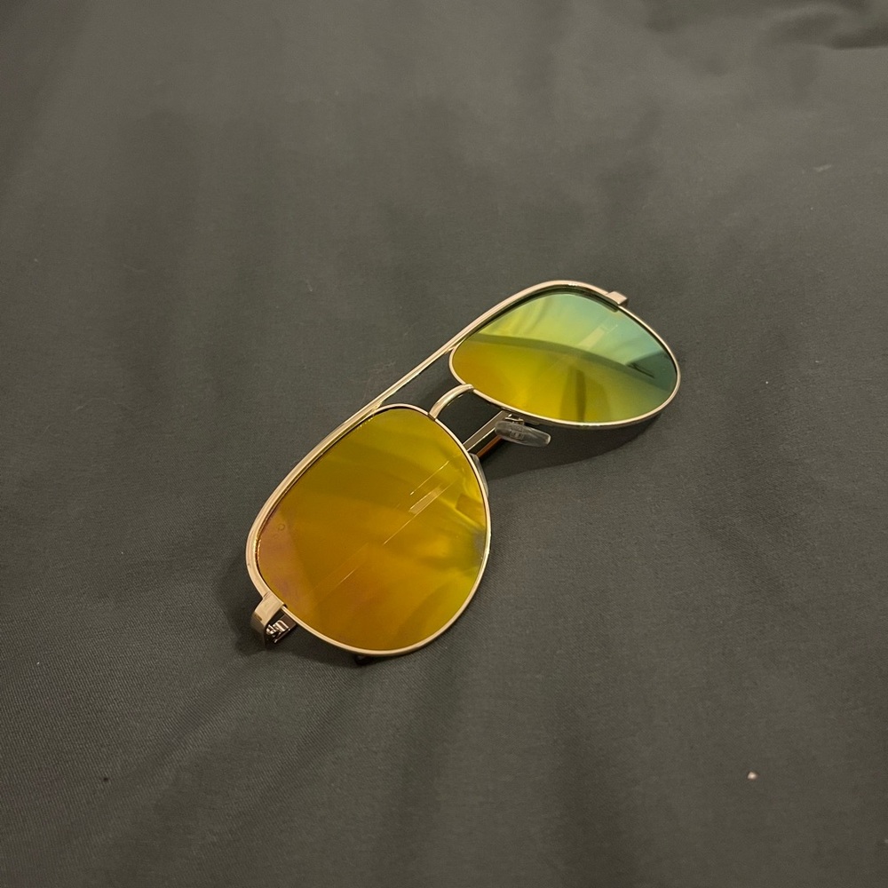 Orange/red/yellow tint sunglasses